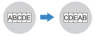 We can also make the insert chip type that can be replaced characters.