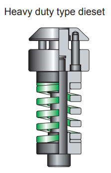 Heavy duty type dieset