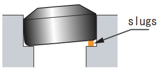 Fig.3 Die installed on slugs