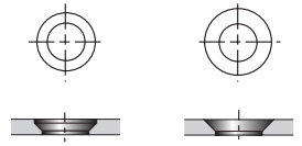 COUNTERSINK FOR COUNTERSUNK SCREW