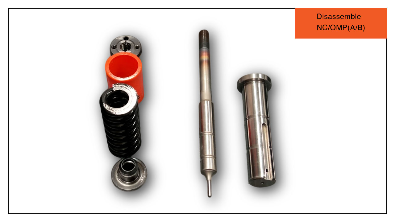 Disassemble NC/OMP(A/B)