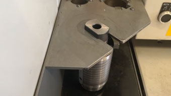 Pasang toolnya kepada turret 114