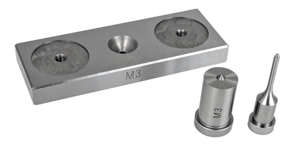 セパレート式成形金型で加工したもの