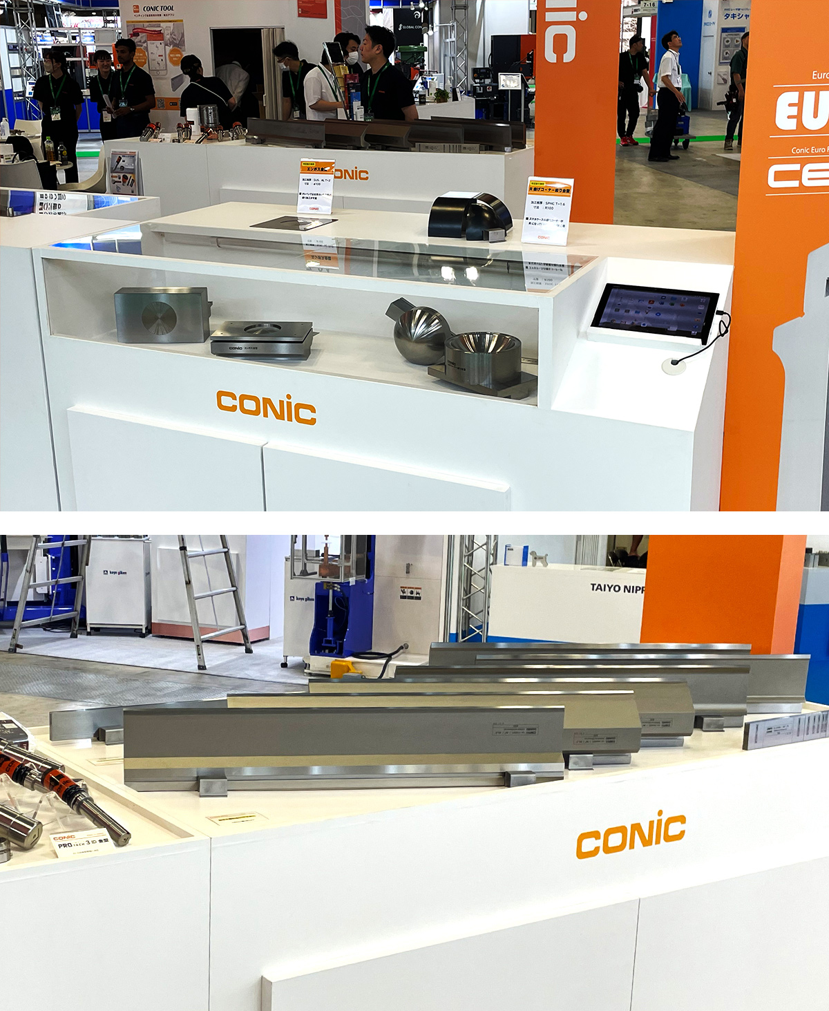 高硬度・長寿命 プレスブレーキ金型コーナー