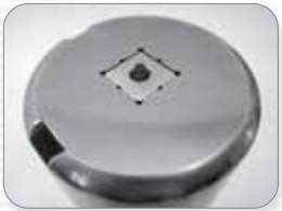 １．ガイドとパンチを面一に合わせる