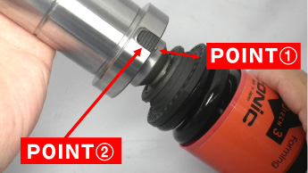 下向成形金型用キャニスター