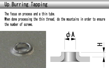F01  Up Burring Tapping